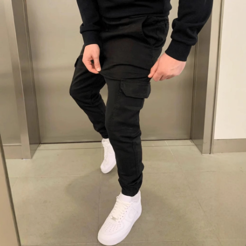 Casual Pocket Men'S Sportswear Cargo Pants