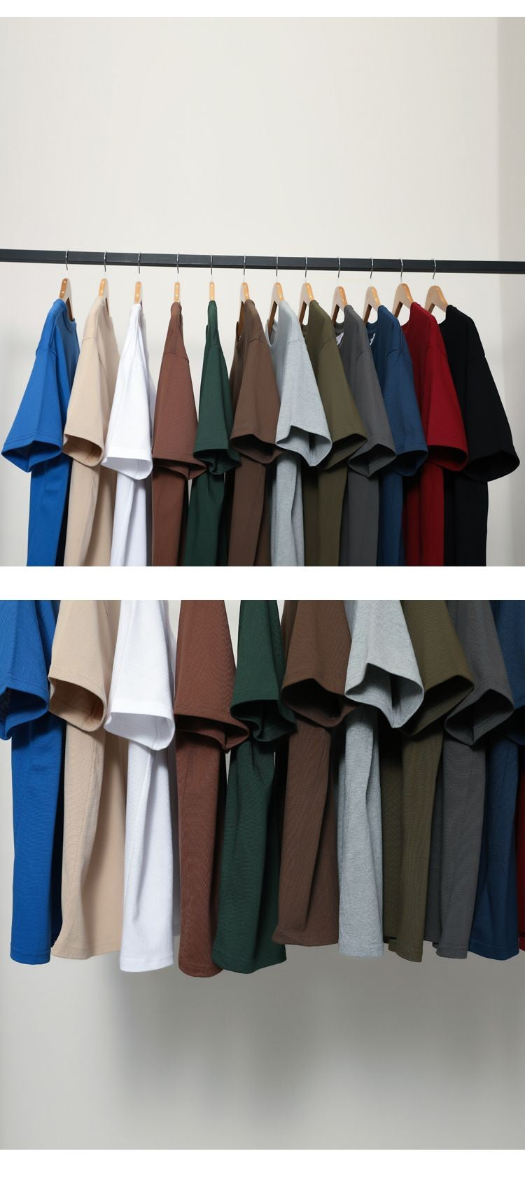 Novo verão masculino t camisa moda sólida básico solto hip hop manga curta ca