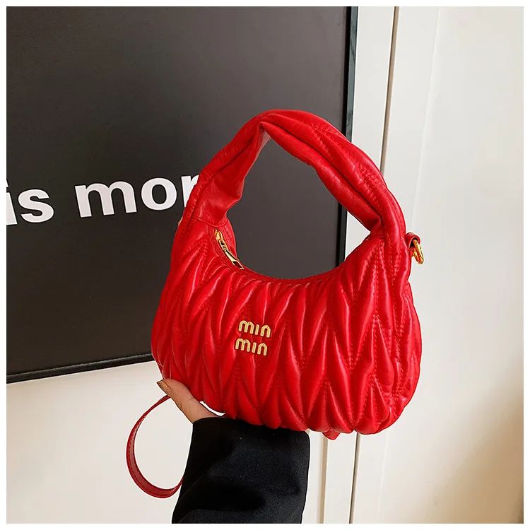 Bolsa feminina transversal couro PU