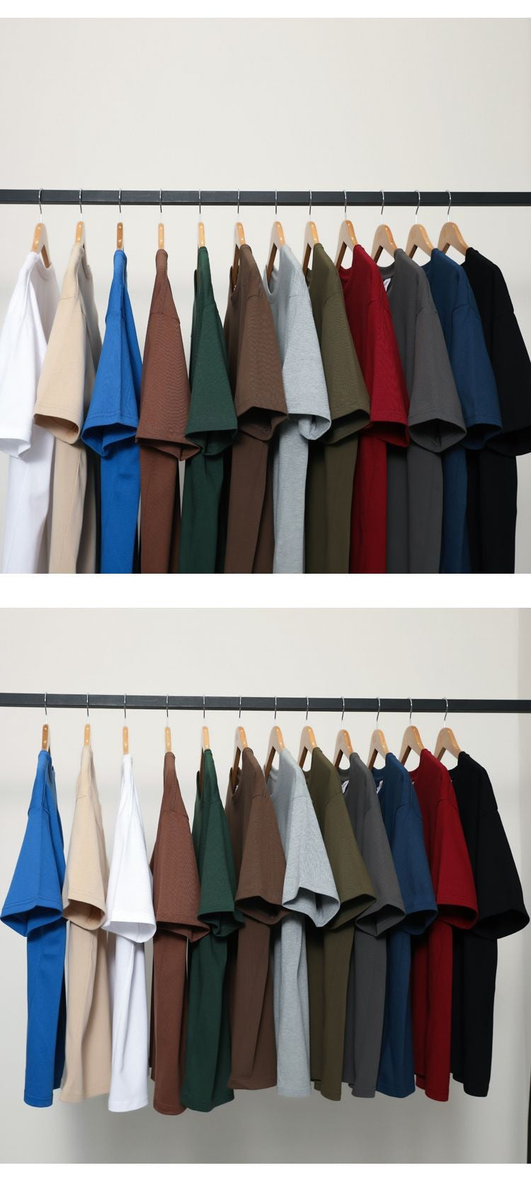 Novo verão masculino t camisa moda sólida básico solto hip hop manga curta ca